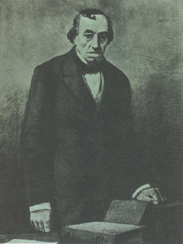 benjamin disraeli, unknow artist